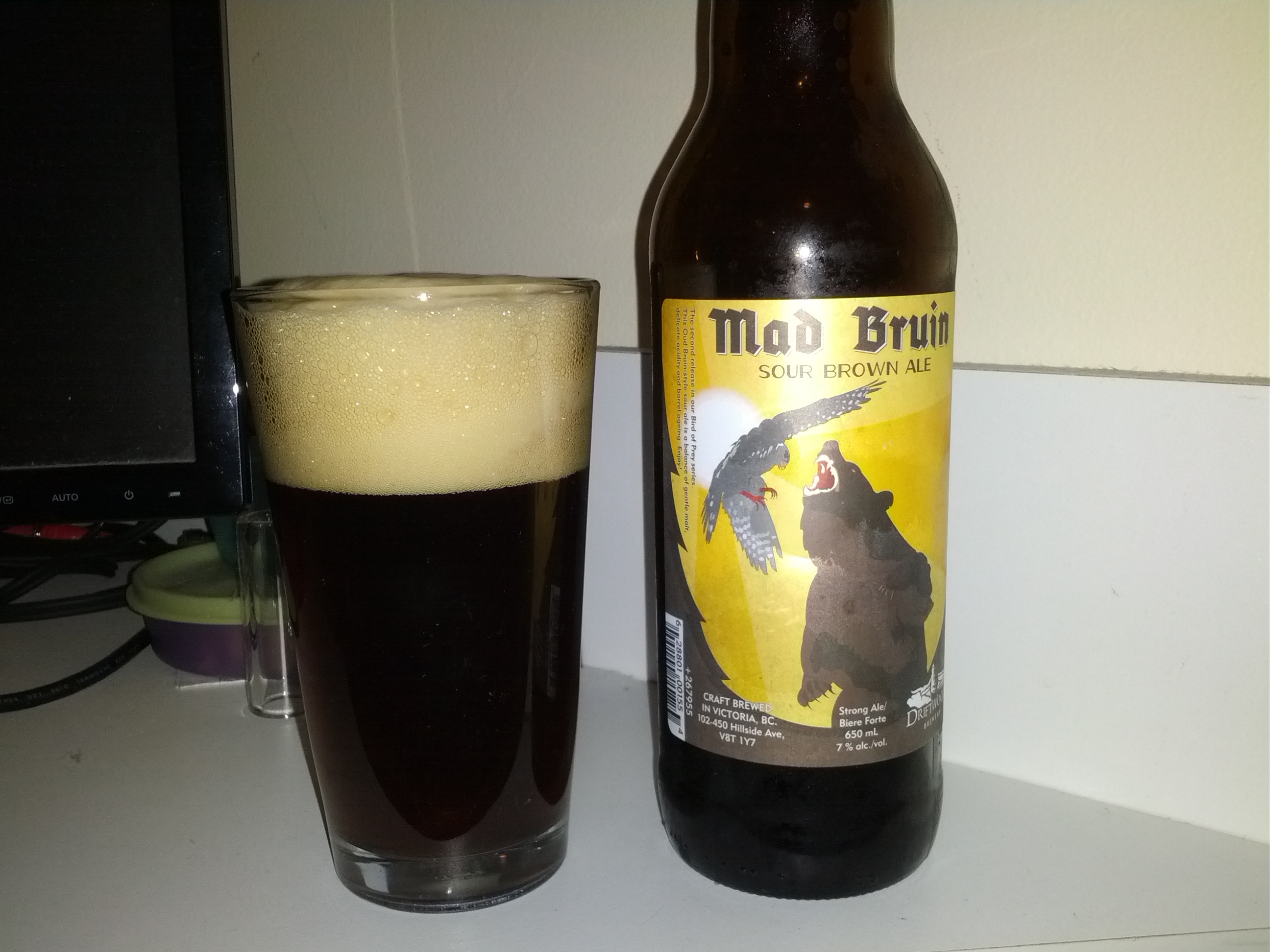 Mad Bruin Sour Brown Ale