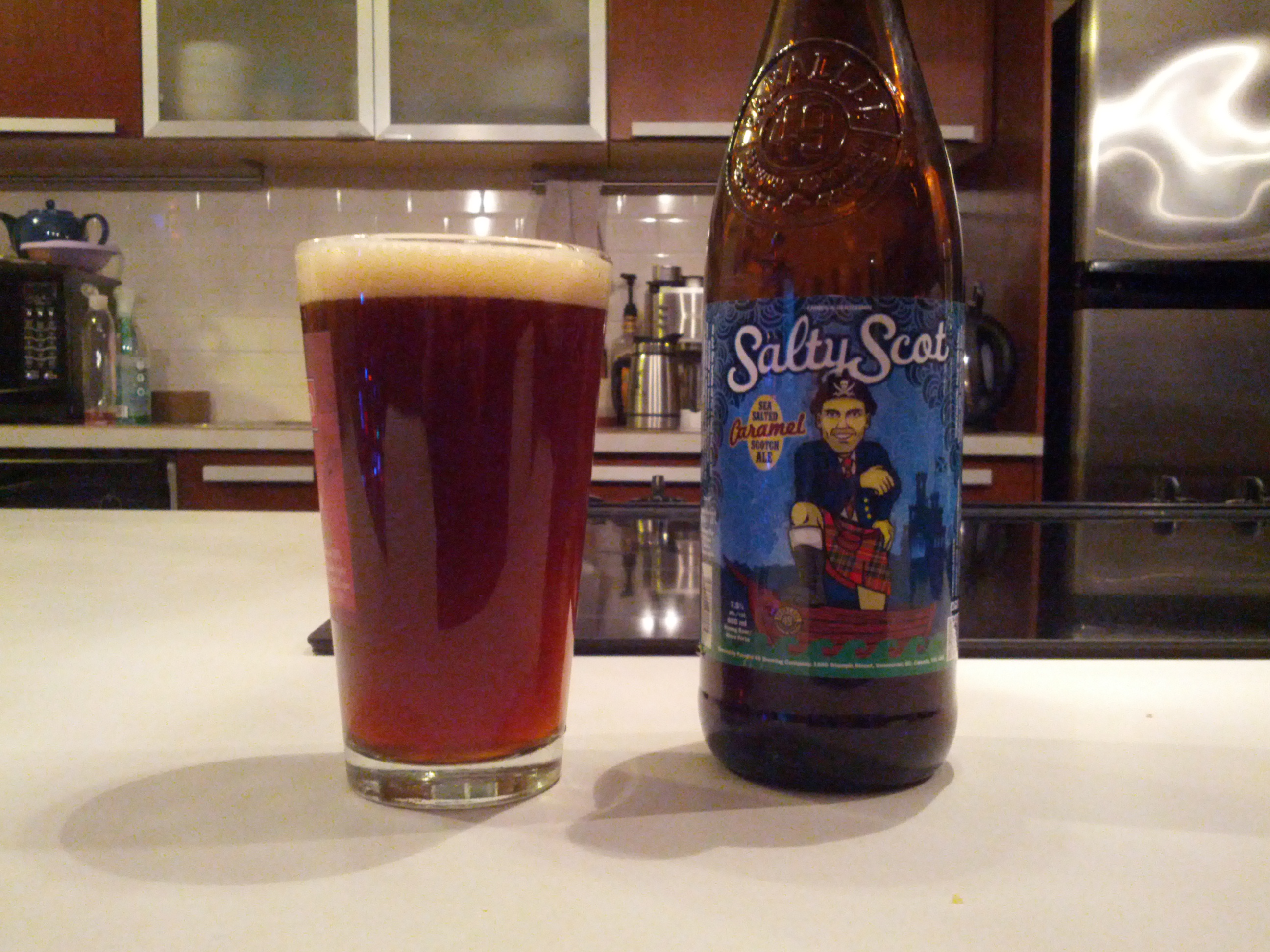 Salty Scot Sea Salted Caramel Scotch Ale