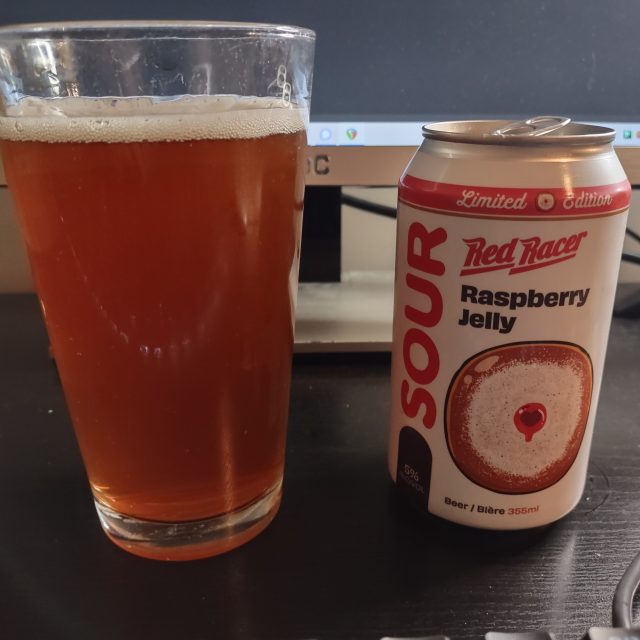 Beermas 2021-2022 Day 5 – Red Racer Raspberry Jelly Sour