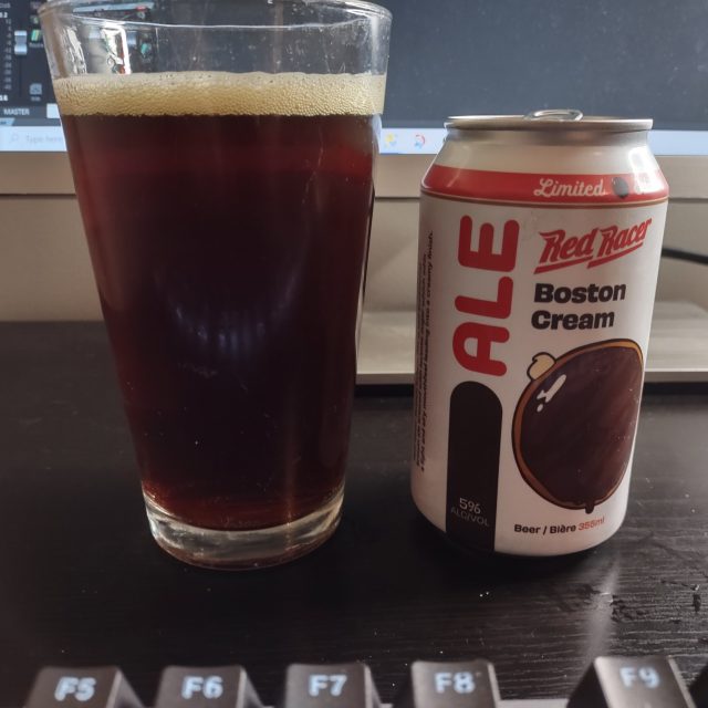 Beermas 2021-2022 Day 11 – Red Racer Boston Cream Ale