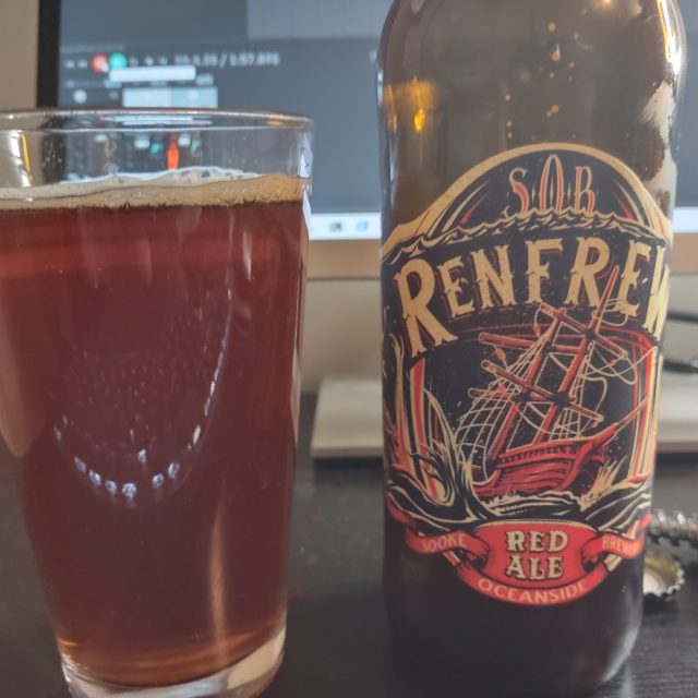 Beermas 2021-2022 Day 7 – Sooke Oceanside Brewery – Renfrew Red Ale